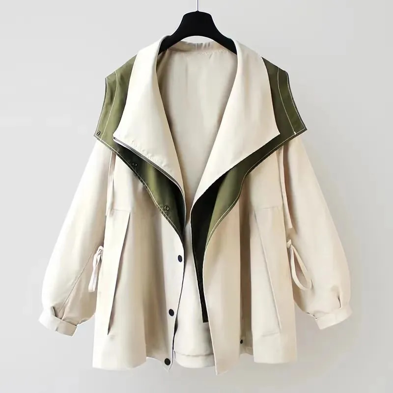 Beate | Trench-coat élégant et déperlant