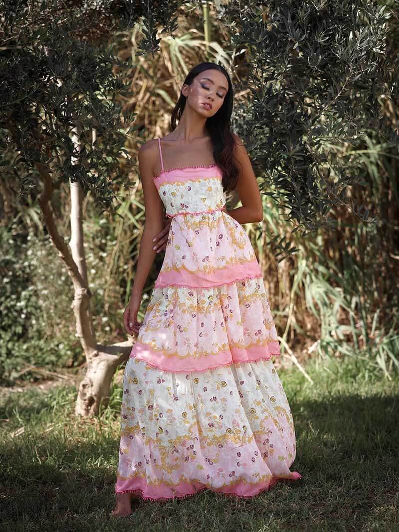 Selena | Robe Maxi d'Été