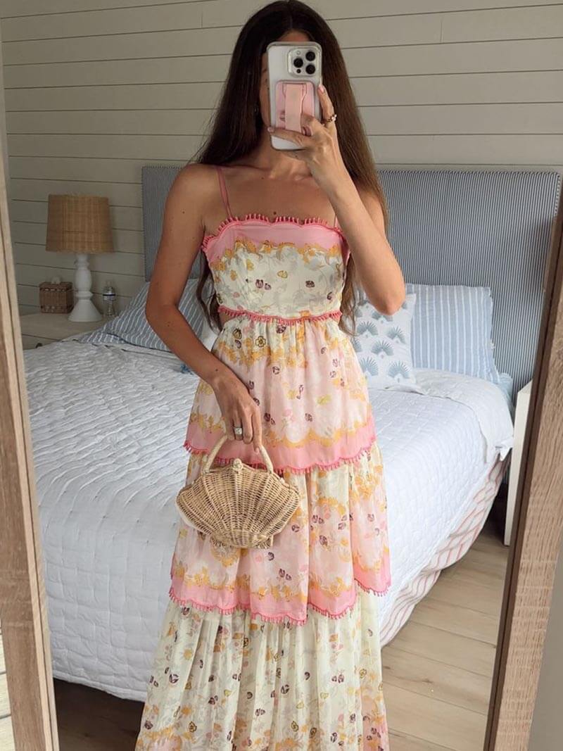 Selena | Robe Maxi d'Été