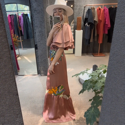 Zoe™ | Robe maxi bohème brodée
