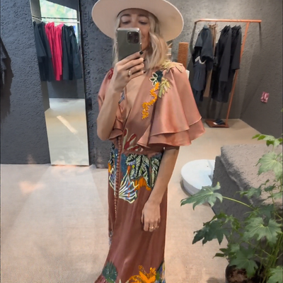Zoe™ | Robe maxi bohème brodée