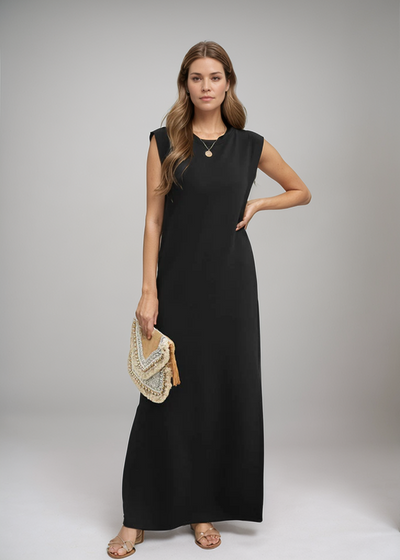 Therese™ | Robe maxi sans manches au style minimaliste