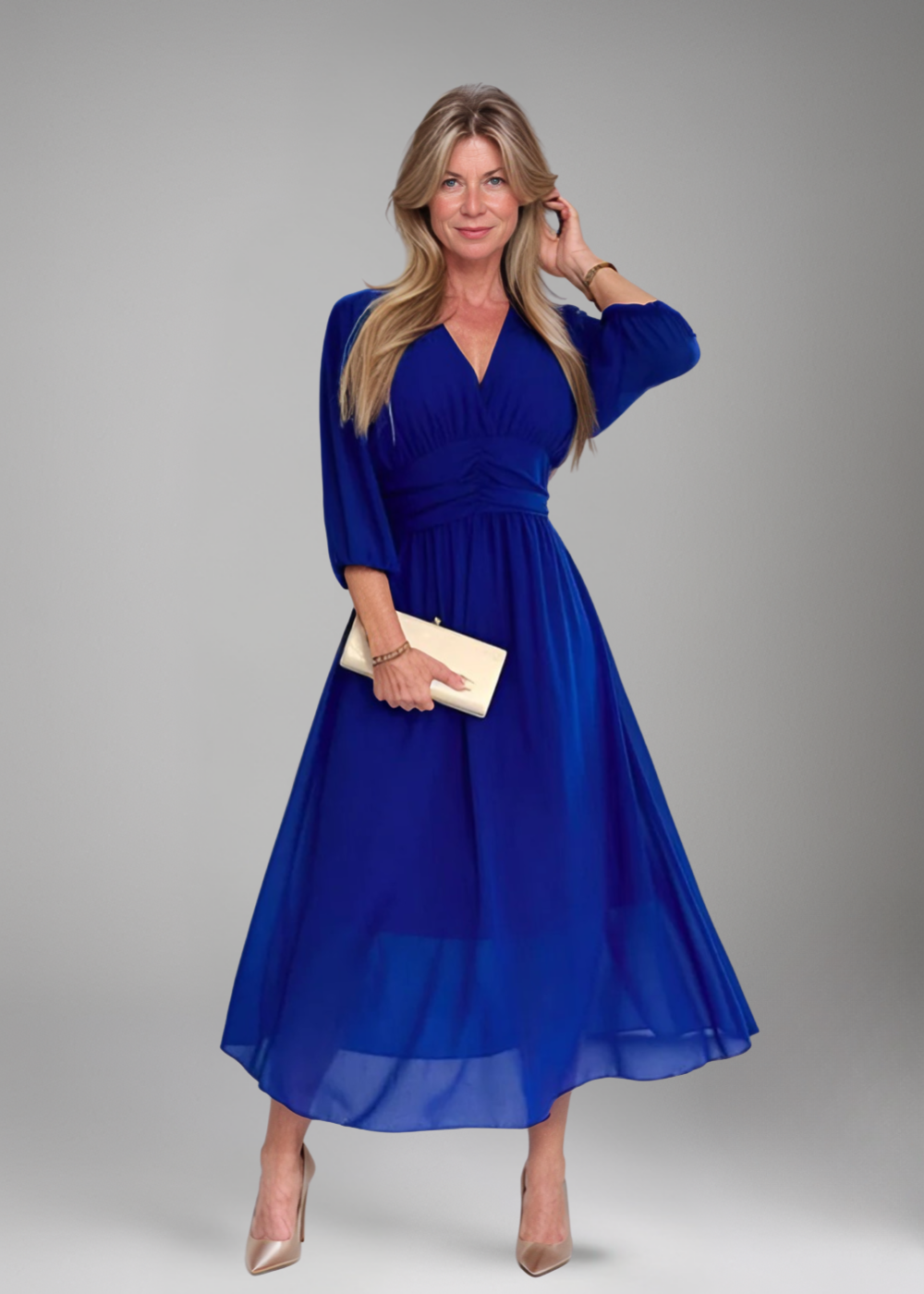 Mathilda™ | Robe en chiffon légère et soyeuse