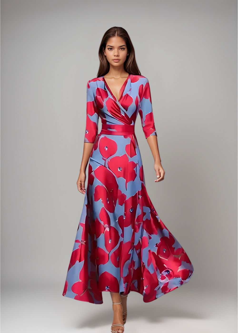 Ella™ | Robe Maxi Portefeuille