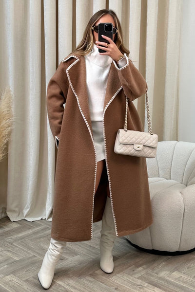CELESTE 2.0 I MANTEAU LONG EN LAINE POUR DAMES