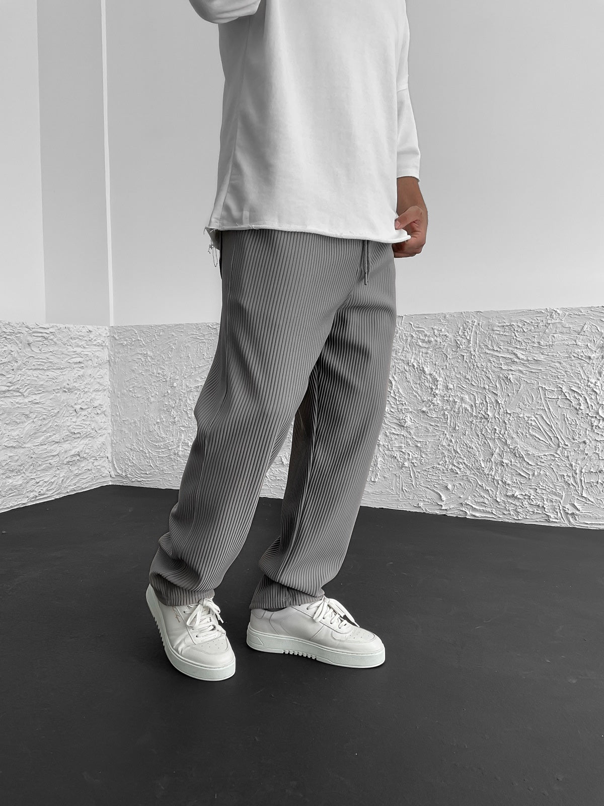 NICOLAS - PANTALON CÔTELÉ