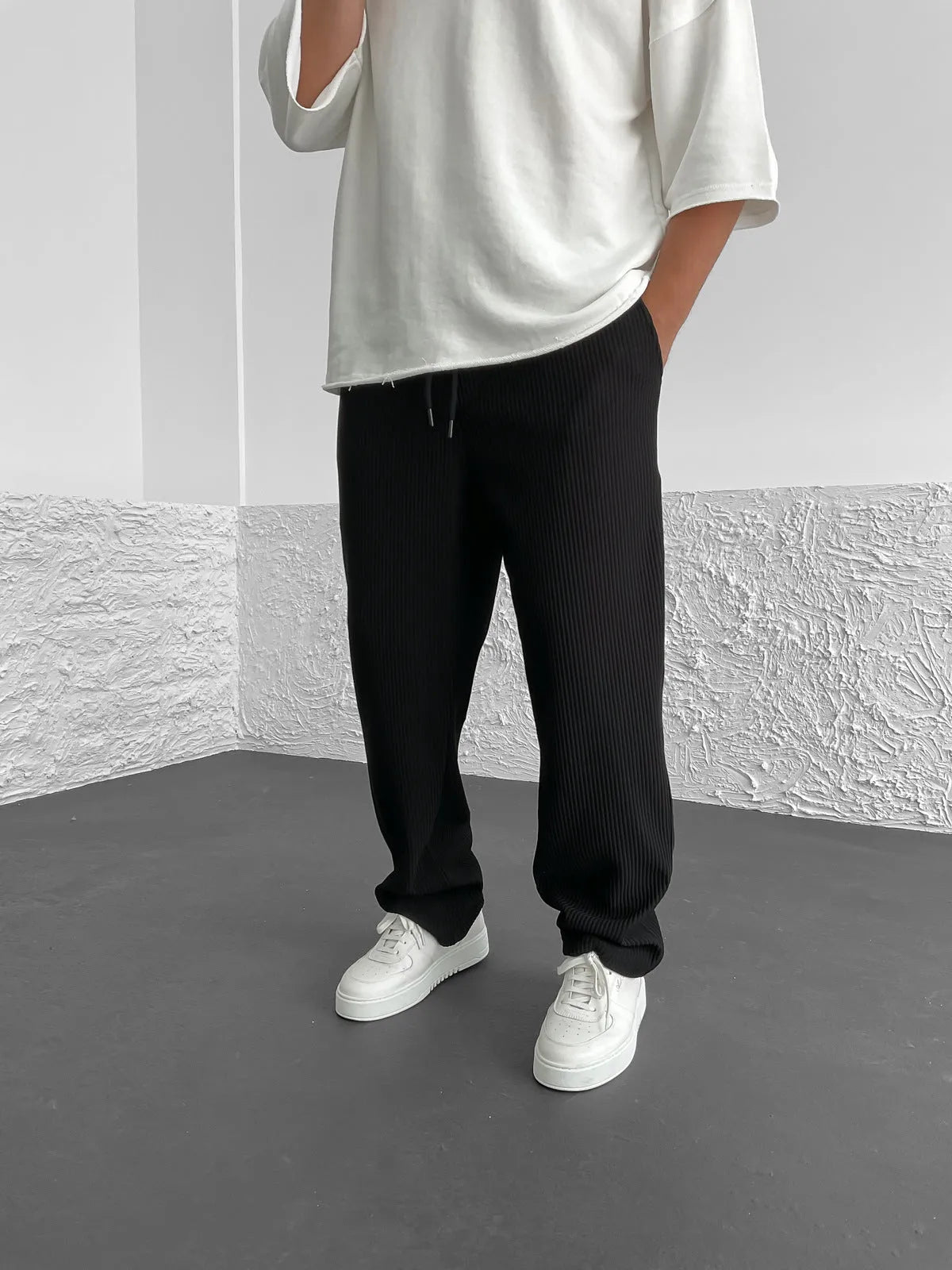 NICOLAS - PANTALON CÔTELÉ