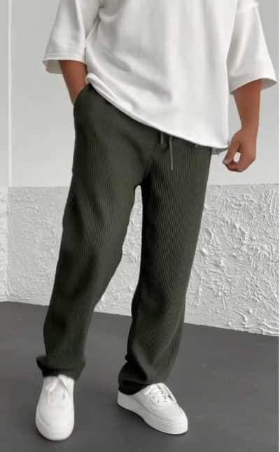 NICOLAS - PANTALON CÔTELÉ