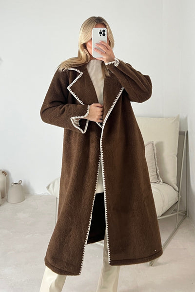 CELESTE 2.0 I MANTEAU LONG EN LAINE POUR DAMES