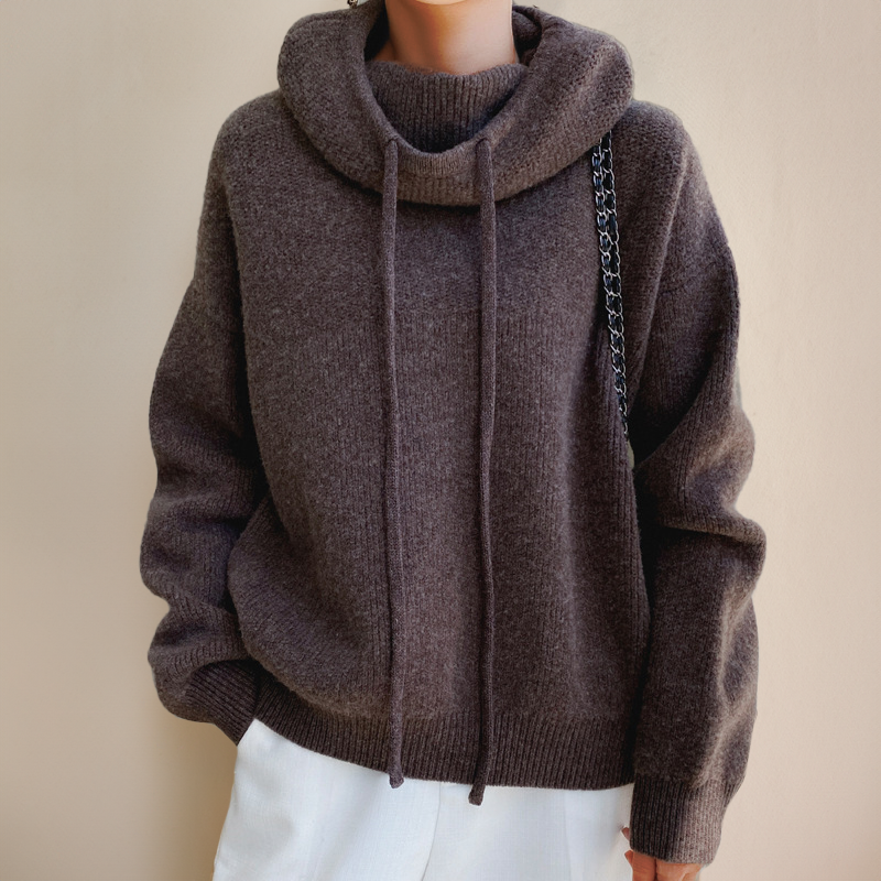 Élodie – Pull douillet en laine mélangée