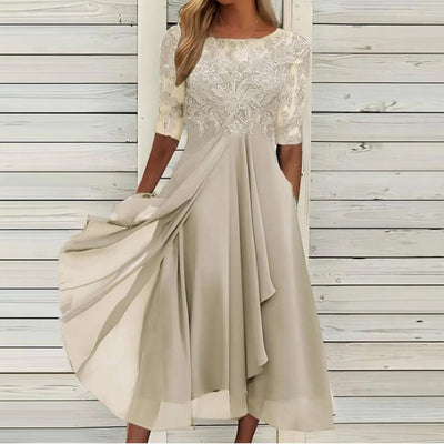 Leni™ | Robe en Chiffon Élégante