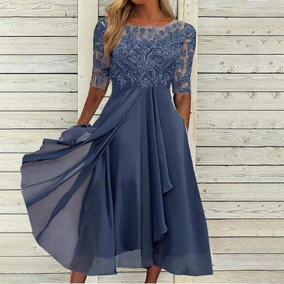 Leni™ | Robe en Chiffon Élégante
