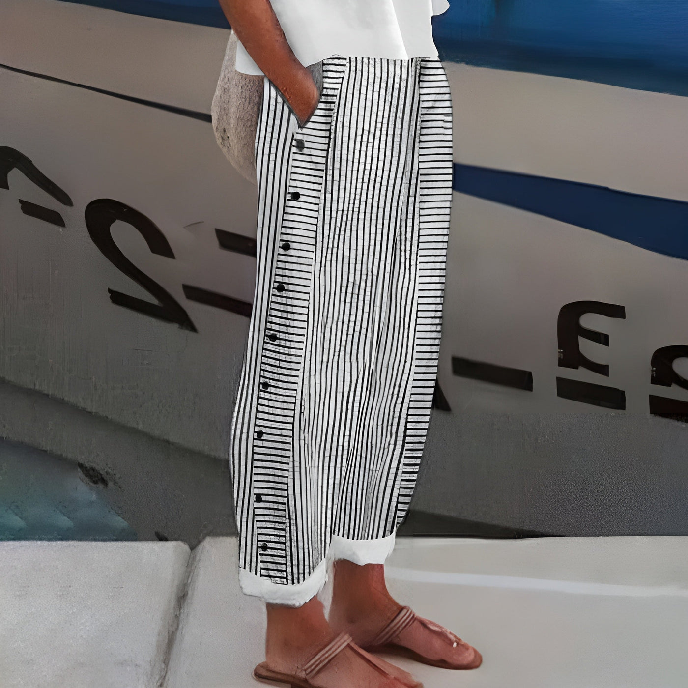 Dagny | Pantalon en lin léger