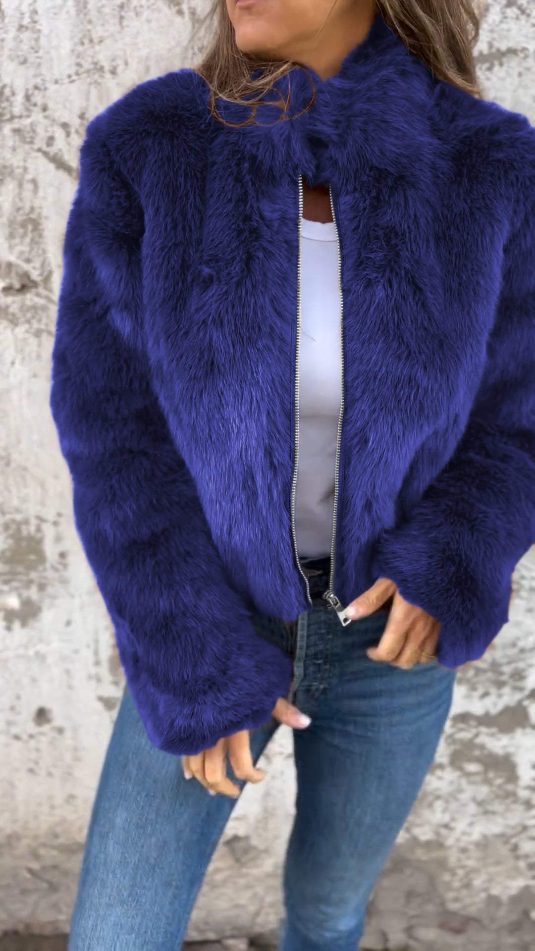 LENA - MANTEAU DE FOURRURE