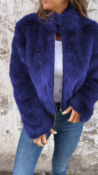 LENA - MANTEAU DE FOURRURE