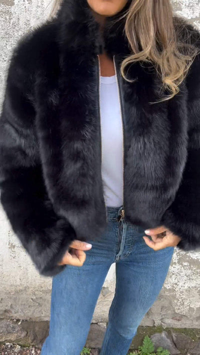 LENA - MANTEAU DE FOURRURE