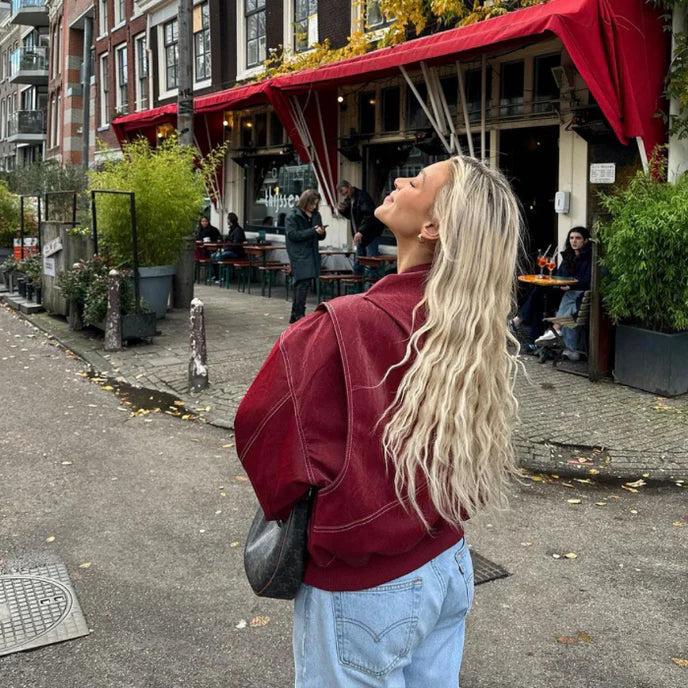 ALICE - VESTE EN CUIR