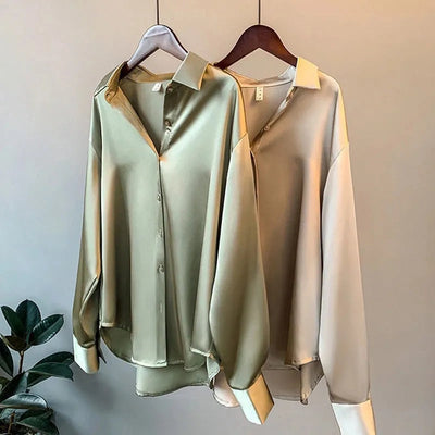 SOFIA - BLOUSE EN SATIN